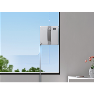 Ecovacs  WINBOT Mini, baltas/pilkas - Langų valymo robotas