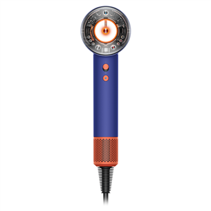 Plaukų džiovintuvas Dyson Supersonic Nural Ceramic Pop, 1600 W, mėlynas/oranžinis   Prekė-SUPERSONIC.NURALCP SUPERSONIC.NURAL.VNB