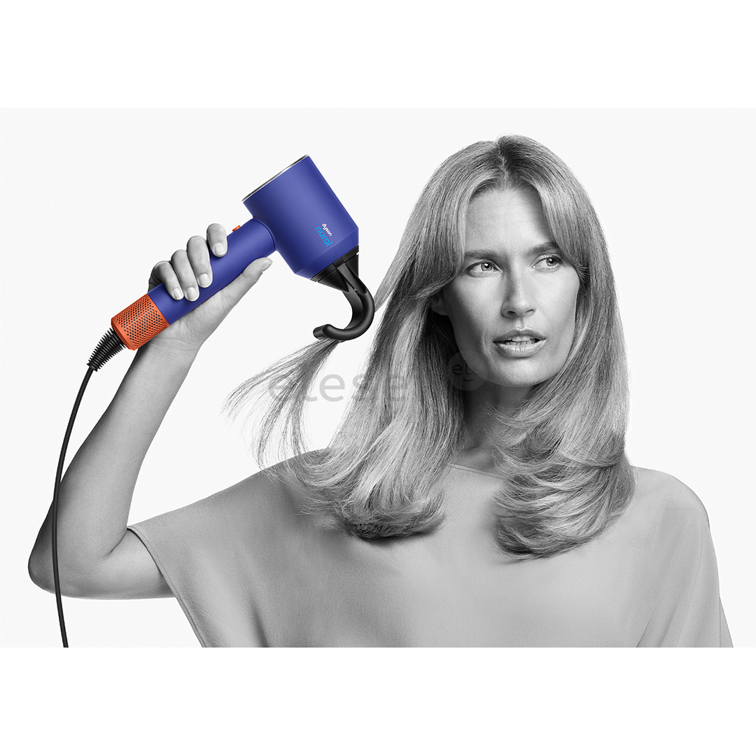 Dyson Supersonic Nural Vinca Blue/Topaz, 1600 W, blue/orange - Hair dryer