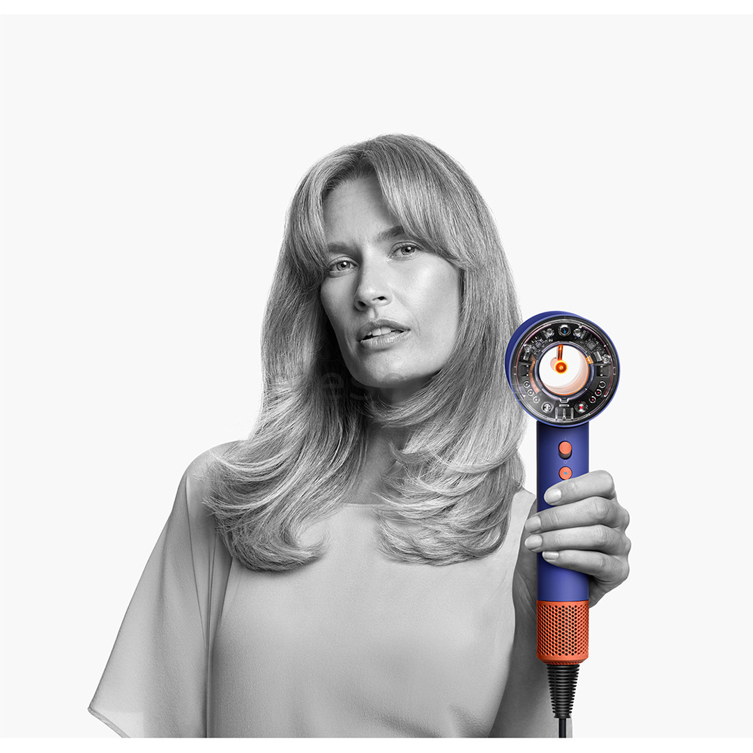 Dyson Supersonic Nural Vinca Blue/Topaz, 1600 W, blue/orange - Hair dryer