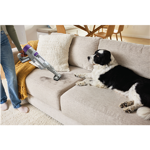 Shark PowerDetect Cordless Pet, pilkas/violetinis – Belaidis dulkių siurblys
