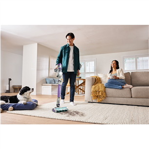 Shark PowerDetect Cordless Pet, pilkas/violetinis – Belaidis dulkių siurblys