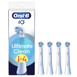Braun Oral-B UltimateClean, 4 vnt., balti - Dantų šepetėlių antgaliai IOUC-4WHITE