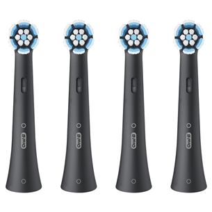 Braun Oral-B iO Gentle Care, 4 vnt., juodi - Dantų šepetėlių antgaliai