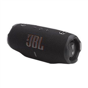 JBL Charge 6, juoda - Belaidė kolonėlė
