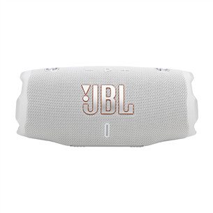 JBL Charge 6, balta - Belaidė kolonėlė