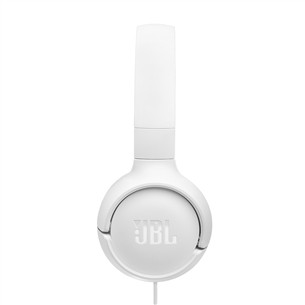 JBL Tune 520C, baltos - Ausinės