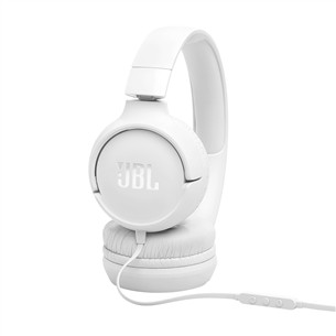 JBL Tune 520C, baltos - Ausinės