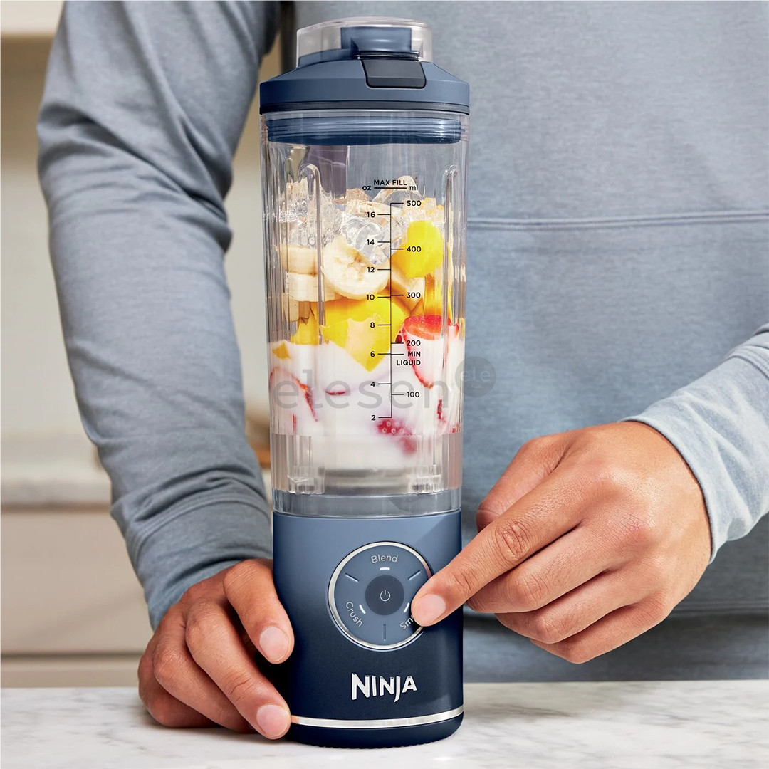 Ninja Blast Max, blue - Portable cordless blender