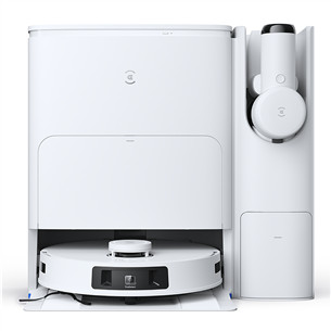 Ecovacs Deebot T30S Combo, wet & dry, baltas - Dulkių siurblys robotas + rankinis dulkių siurblys