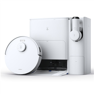 Ecovacs Deebot T30S Combo, wet & dry, baltas - Dulkių siurblys robotas + rankinis dulkių siurblys