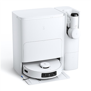 Ecovacs Deebot T30S Combo, wet & dry, baltas - Dulkių siurblys robotas + rankinis dulkių siurblys