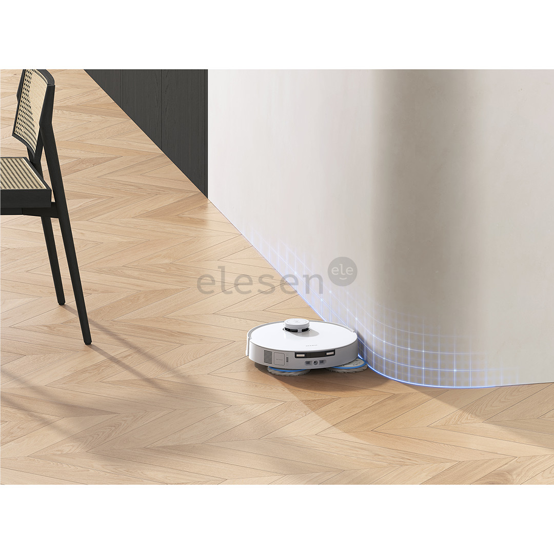 Ecovacs Deebot T30S Combo, wet & dry, baltas - Dulkių siurblys robotas + rankinis dulkių siurblys