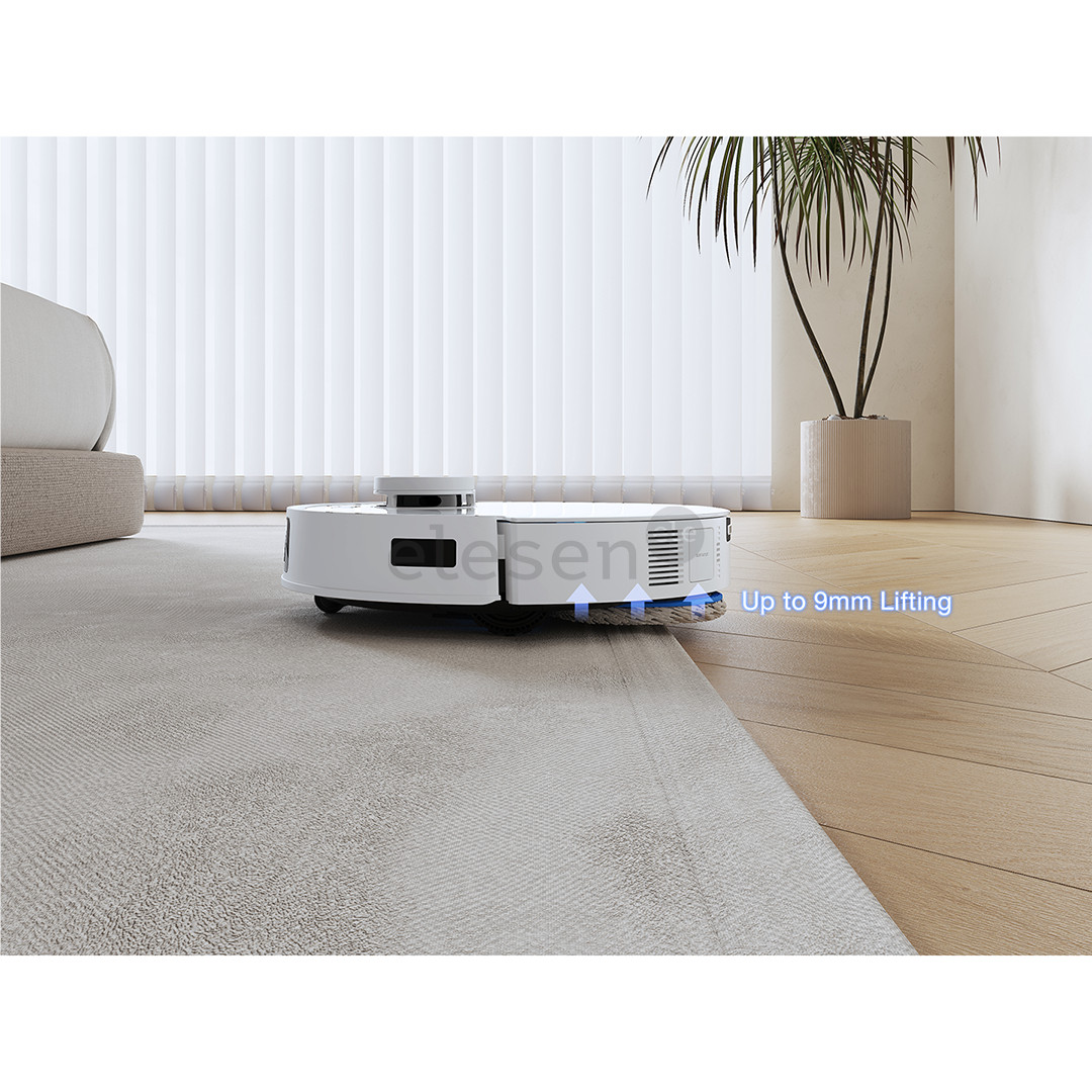 Ecovacs Deebot T30S Combo, wet & dry, baltas - Dulkių siurblys robotas + rankinis dulkių siurblys