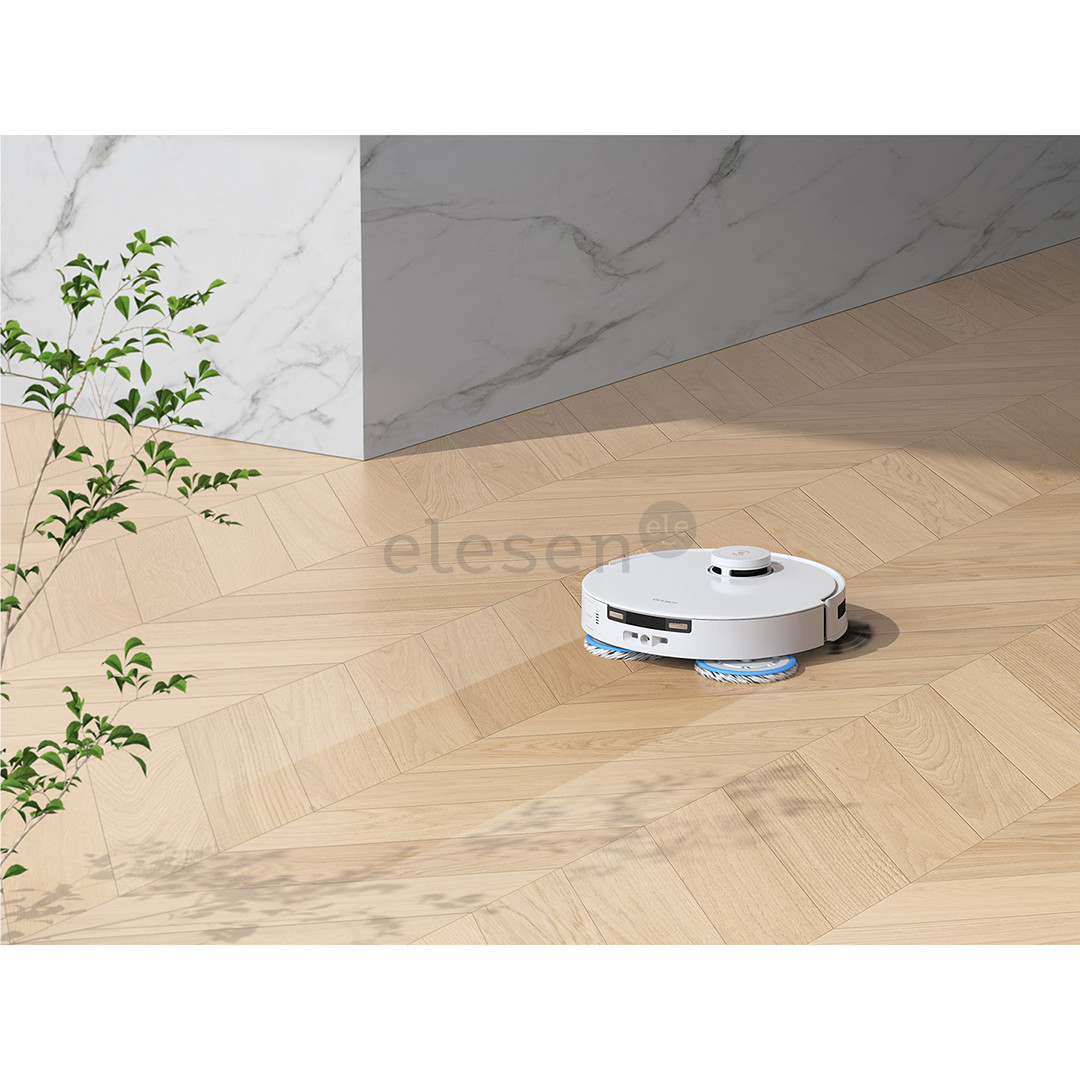 Ecovacs Deebot T30S Combo, wet & dry, baltas - Dulkių siurblys robotas + rankinis dulkių siurblys