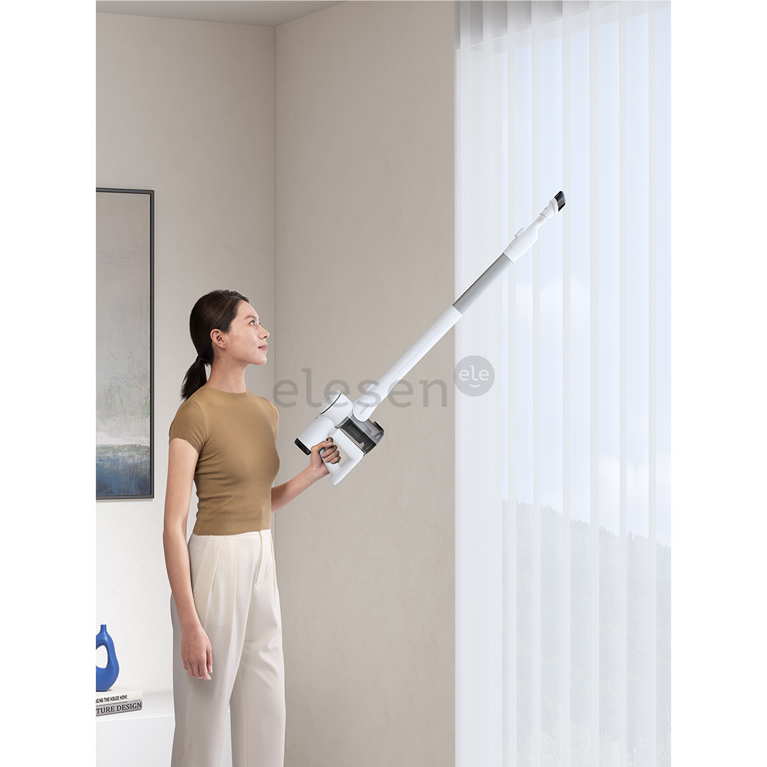 Ecovacs Deebot T30S Combo, wet & dry, baltas - Dulkių siurblys robotas + rankinis dulkių siurblys