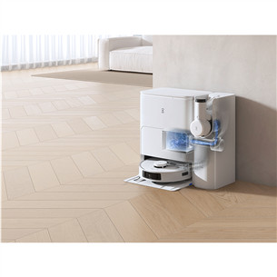 Ecovacs Deebot T30S Combo, wet & dry, baltas - Dulkių siurblys robotas + rankinis dulkių siurblys