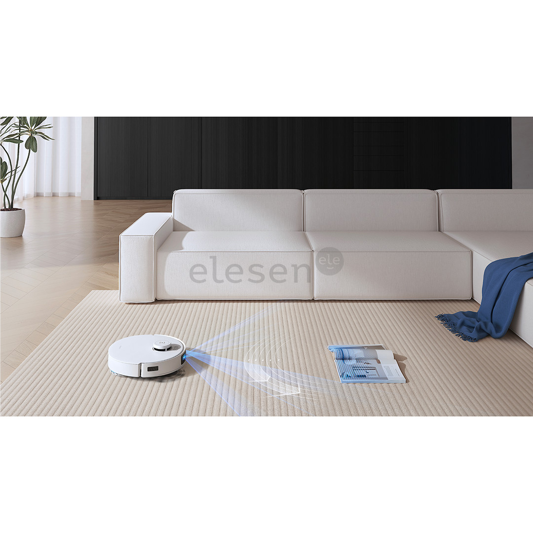 Ecovacs Deebot T30S Combo, wet & dry, baltas - Dulkių siurblys robotas + rankinis dulkių siurblys