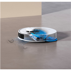 Ecovacs Deebot T30S Combo, wet & dry, baltas - Dulkių siurblys robotas + rankinis dulkių siurblys