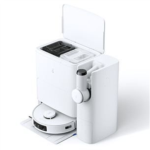 Ecovacs Deebot T30S Combo, wet & dry, baltas - Dulkių siurblys robotas + rankinis dulkių siurblys