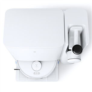 Ecovacs Deebot T30S Combo, wet & dry, baltas - Dulkių siurblys robotas + rankinis dulkių siurblys