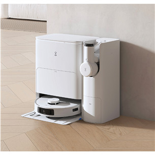 Ecovacs Deebot T30S Combo, wet & dry, baltas - Dulkių siurblys robotas + rankinis dulkių siurblys