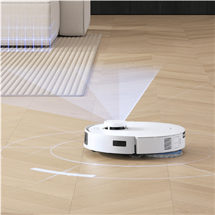 Ecovacs Deebot T30C PRO, wet & dry, baltas - Dulkių siurblys robotas