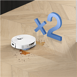 Ecovacs Deebot T30C PRO, wet & dry, baltas - Dulkių siurblys robotas