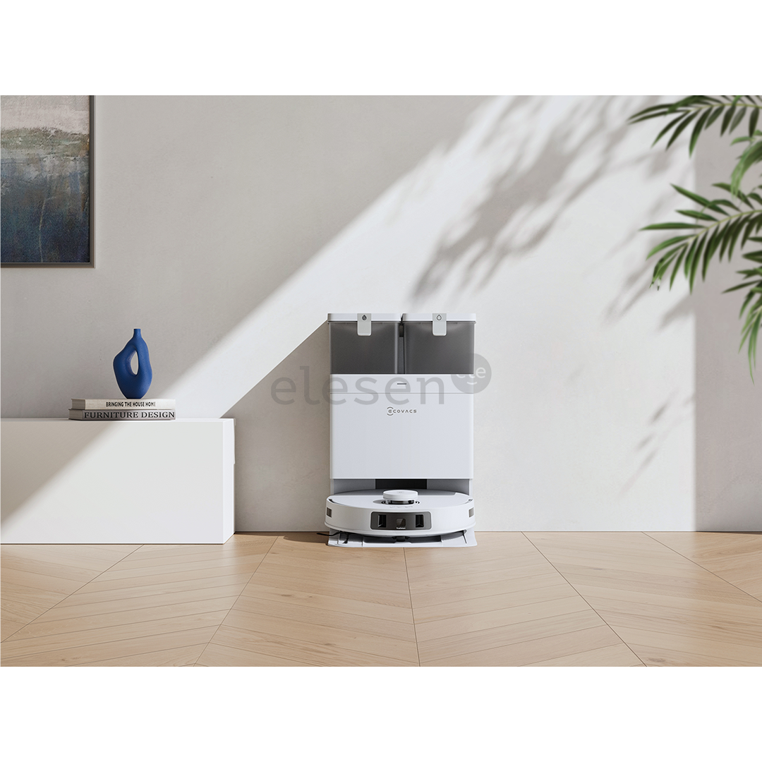 Ecovacs Deebot T30C PRO, wet & dry, baltas - Dulkių siurblys robotas