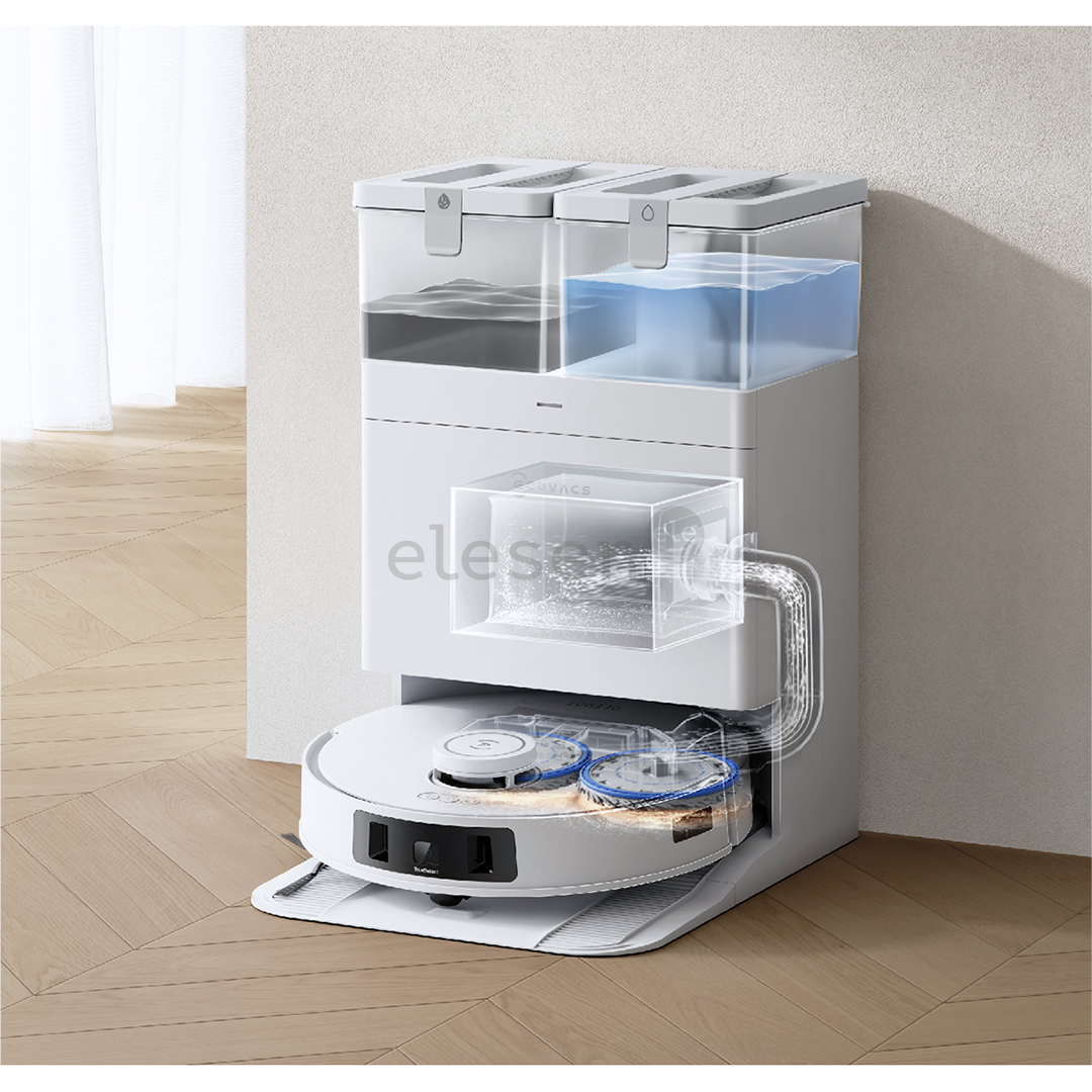 Ecovacs Deebot T30C PRO, wet & dry, baltas - Dulkių siurblys robotas