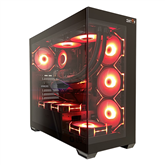 Intop Gaming R7 Aqua, Ryzen 7, 64 ГБ, 2 ТБ, RTX 5080, черный - Настольный компьютер