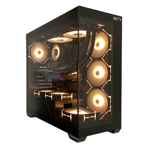 Intop Gaming R7 Aqua, Ryzen 7, 64 ГБ, 2 ТБ, RTX 5080, черный - Настольный компьютер