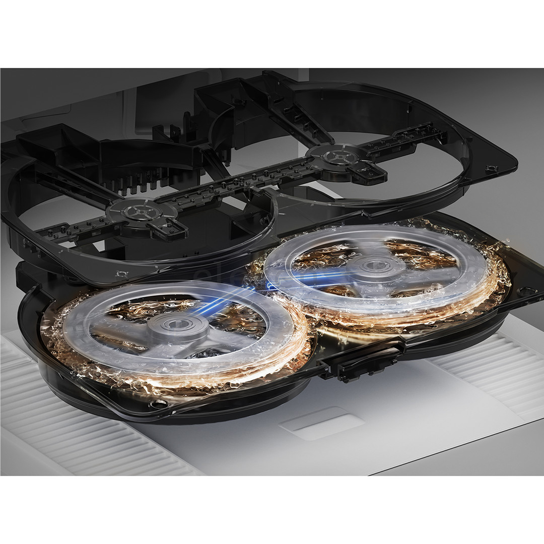 Ecovacs Deebot T50 PRO OMNI, wet & dry, baltas - Dulkių siurblys robotas