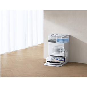 Ecovacs Deebot T50 PRO OMNI, wet & dry, baltas - Dulkių siurblys robotas