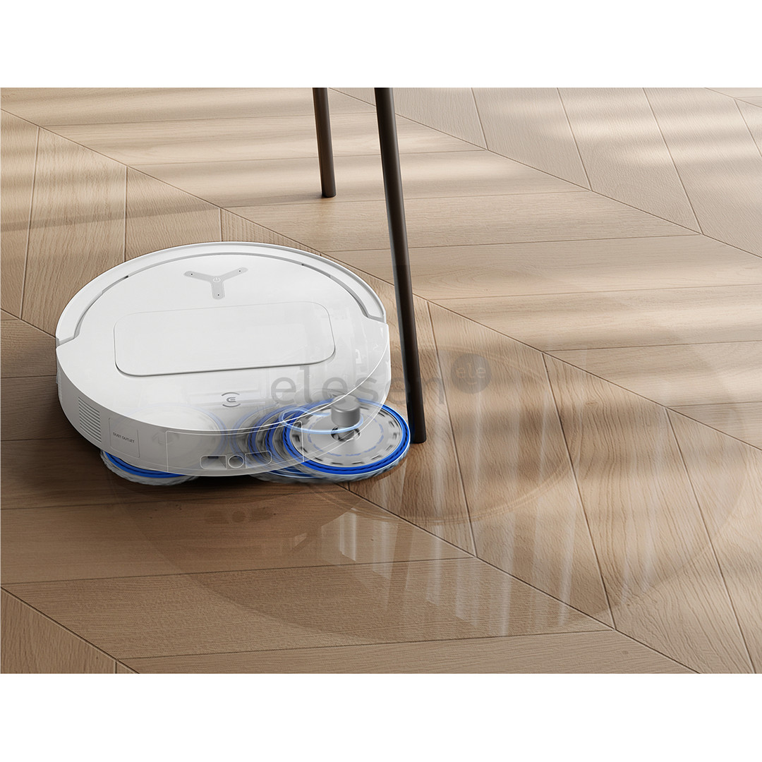 Ecovacs Deebot T50 PRO OMNI, wet & dry, baltas - Dulkių siurblys robotas