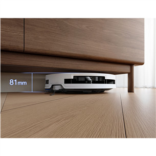 Ecovacs Deebot T50 PRO OMNI, wet & dry, baltas - Dulkių siurblys robotas