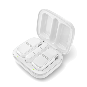 Rode Wireless Micro, USB-C, balta - Belaidžio mikrofono sistema WIMICROCW