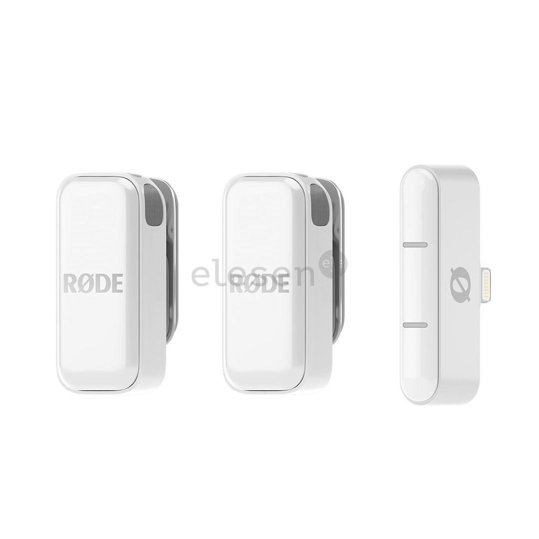 Rode Wireless Micro, Lightning, white - Wireless microphone system