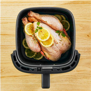 Tefal Easy Fry Silence, 1670 W, 5 L, juoda - Karšto oro gruzdintuvė
