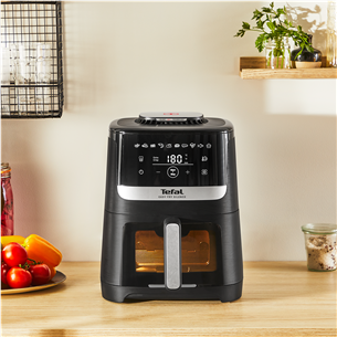 Tefal Easy Fry Silence, 1670 W, 5 L, juoda - Karšto oro gruzdintuvė