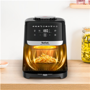 Tefal Easy Fry Silence, 1670 W, 5 L, juoda - Karšto oro gruzdintuvė