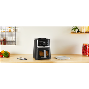 Tefal Easy Fry Silence, 1670 W, 5 L, juoda - Karšto oro gruzdintuvė