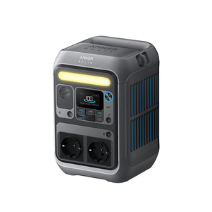 Anker Solix C300X, 300 W, 288 Wh, pilkas - Nešiojamas maitinimo šaltinis