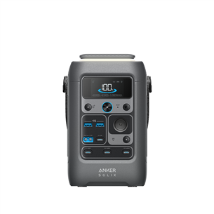 Anker Solix C300X DC, 300 W, 288 Wh, pilkas - Nešiojamas maitinimo šaltinis A1728311