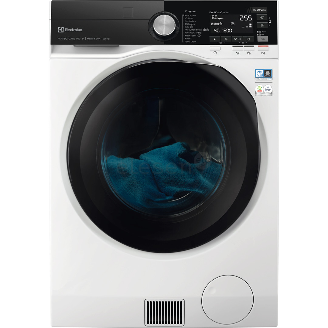 Electrolux PerfectCare 900, 10 kg / 6 kg, depth 63.6 cm, 1600 rpm - Washer-dryer combo