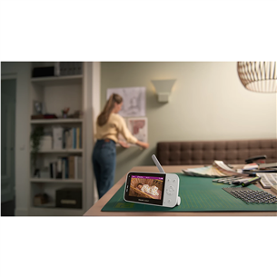 Philips Connected, balta - Mobili auklė