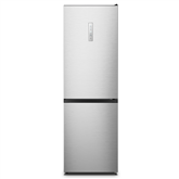 Hisense, NoFrost, 304 L, height 186 cm, nerūdijančio plieno spalvos - Šaldytuvas