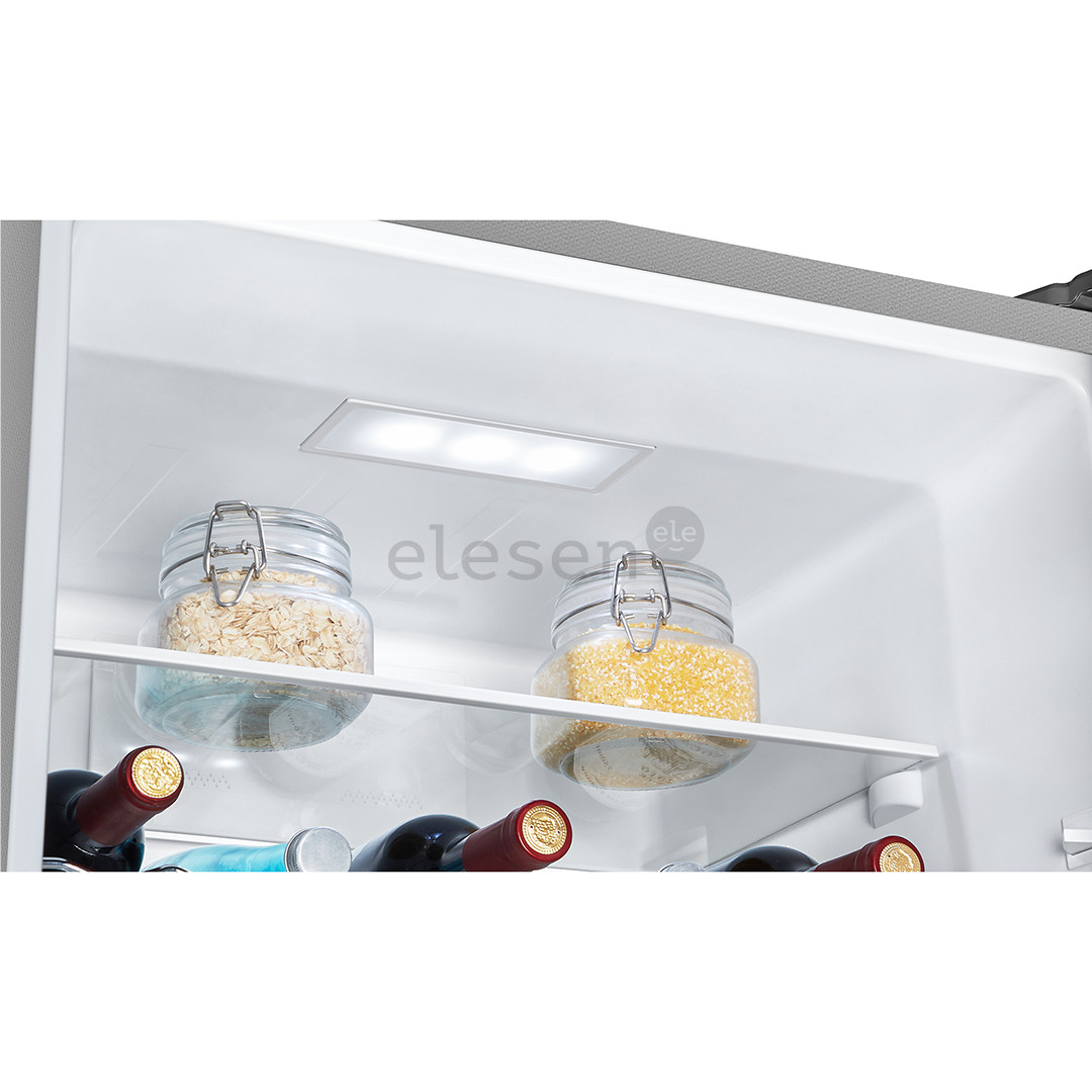 Hisense, NoFrost, 304 L, aukštis 186 cm, nerūdijančio plieno spalvos - Šaldytuvas