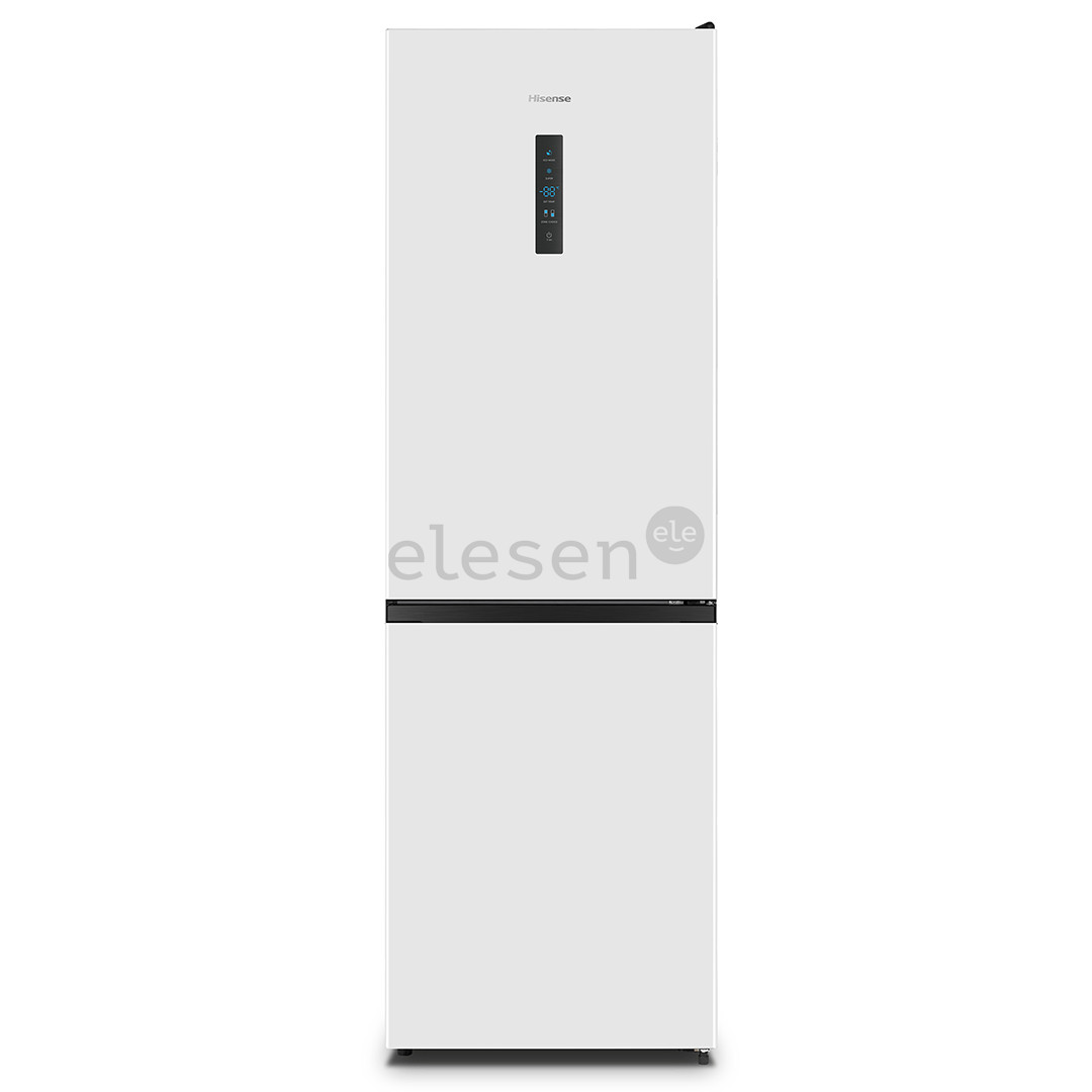 Hisense, NoFrost, 304 L, aukštis 186 cm, baltas - Šaldytuvas