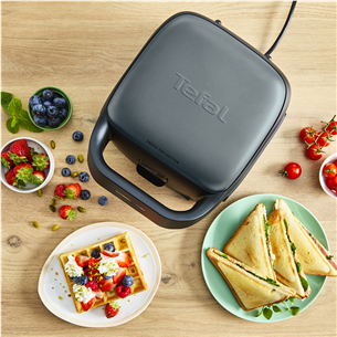 Tefal Snack Colletion, 700 W, juoda - Sumuštinių ir vaflių keptuvė